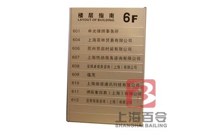 楼层指引牌ZYP-03